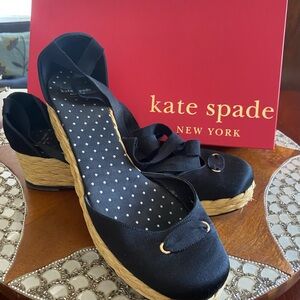 Kate Spade Wedge Heels, Women’s
Polka Dot, Wrap Ankle Lace Sandals